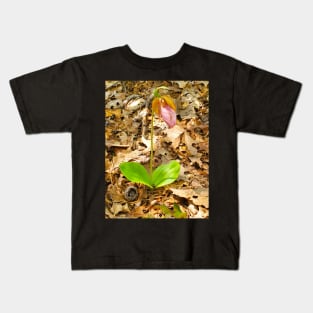 Pink Lady Slippers Kids T-Shirt